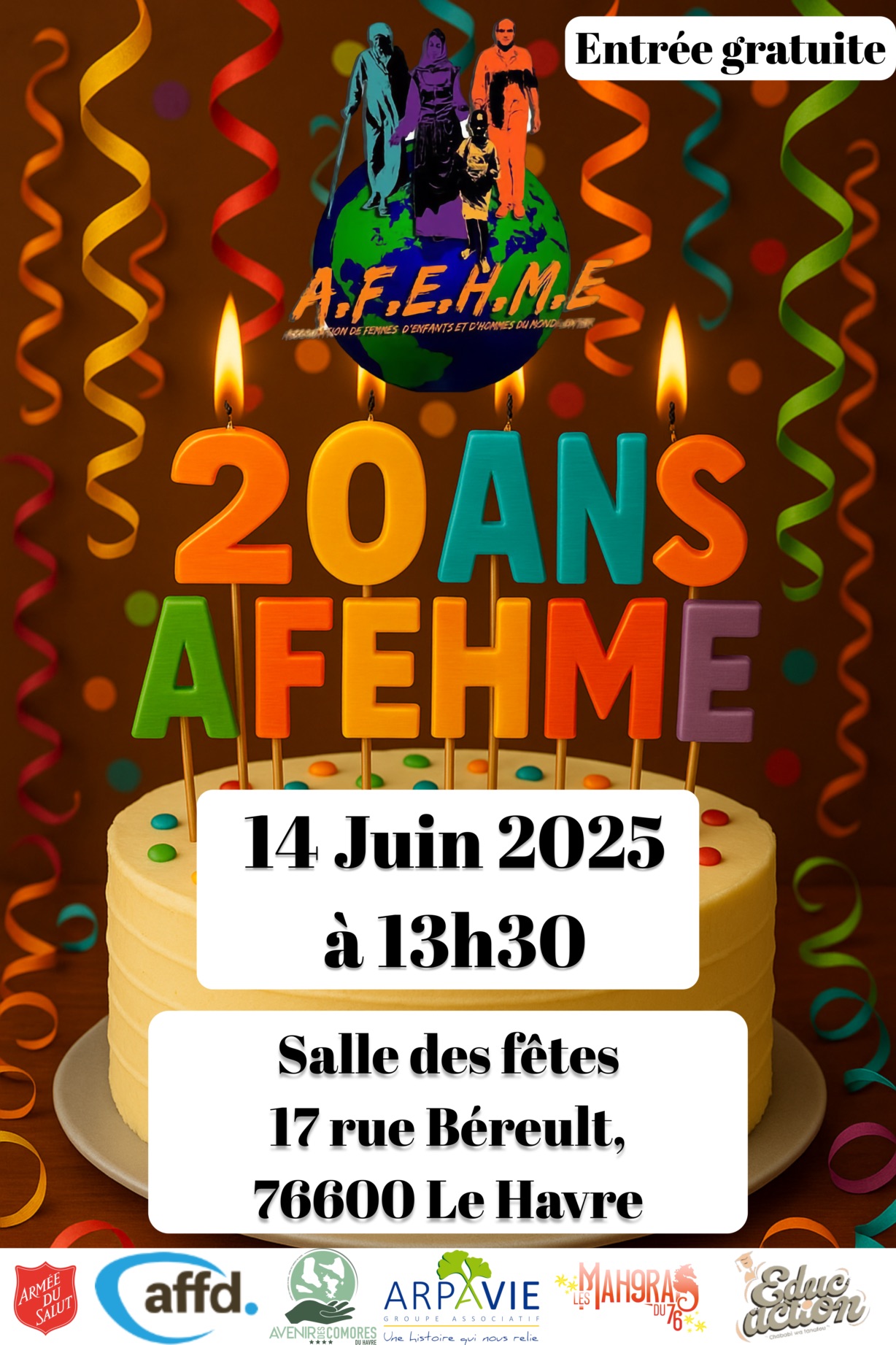 Célébration des 20 ans